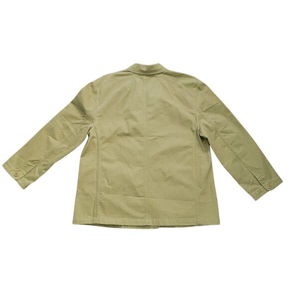 MADEWELL Crossover Blazer (Re)generative Chino Dark Khaki Womens XL Minimalist - Picture 14 of 14